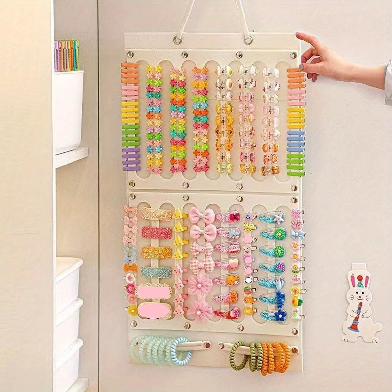 HairJoy Hanging Organizer - Stylish Hair Accessories Storage Solution