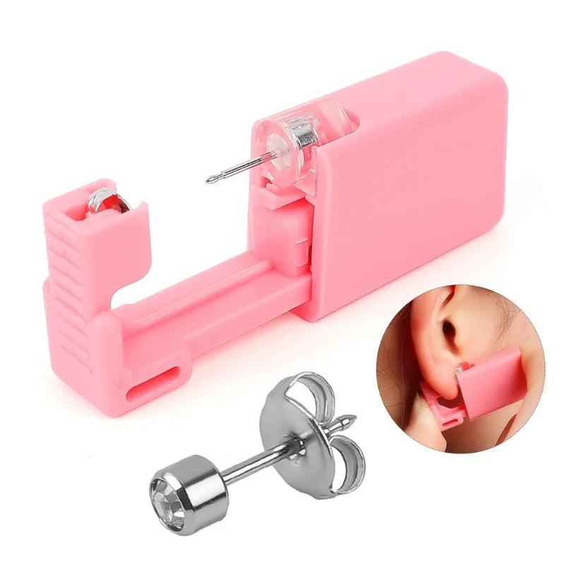 1-4 Pcs Top-Rated Disposable Ear Piercing Tool Set - Safe, Painless & User-Friendly
