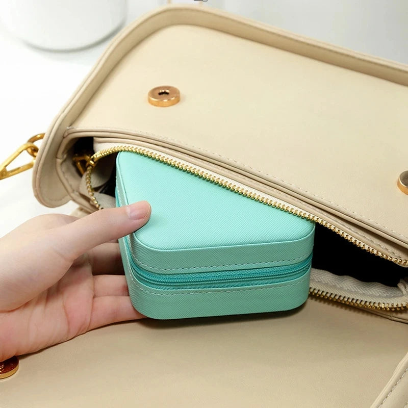 Portable Jewelry Storage Box - Top-Rated Mini Organizer for Travel & Home