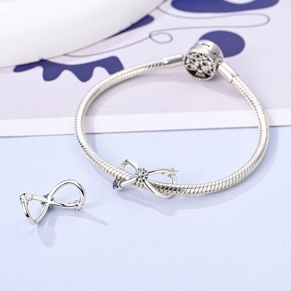 Penguin & Avocado Silver Plated Animal Charms for Bracelets & Necklaces - Top-Rated Favorites