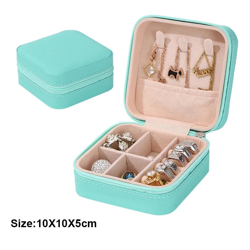Portable Jewelry Storage Box - Top-Rated Mini Organizer for Travel & Home