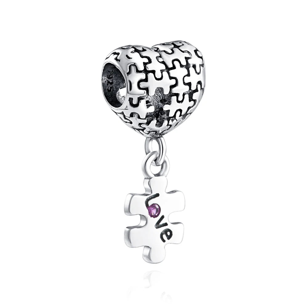 NEW 925 Sterling Silver Love Arrow Double Ring Charm for Original Bracelets - Top-Rated Wedding Anniversary Jewelry