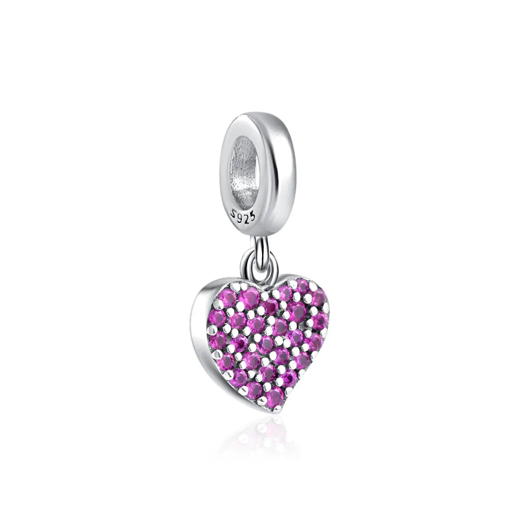 NEW 925 Sterling Silver Love Arrow Double Ring Charm for Original Bracelets - Top-Rated Wedding Anniversary Jewelry