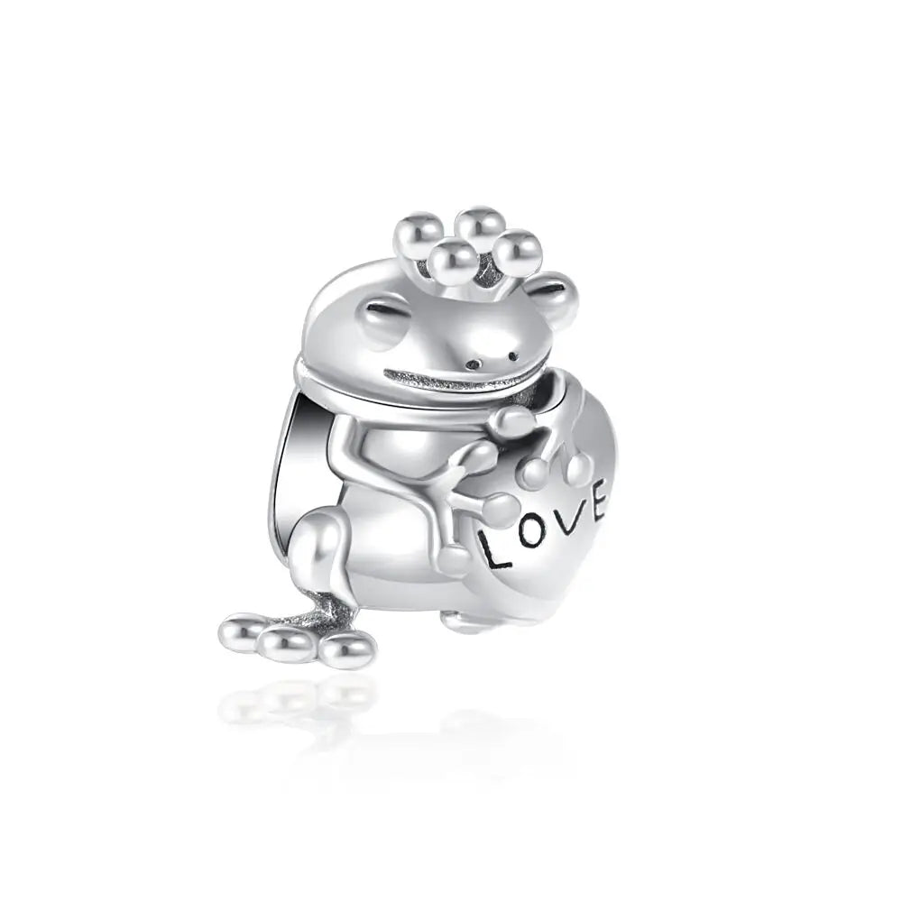 NEW 925 Sterling Silver Love Arrow Double Ring Charm for Original Bracelets - Top-Rated Wedding Anniversary Jewelry