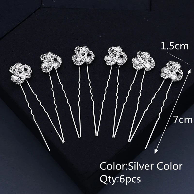 Miallo Bridal Hair Accessories - Top-Rated Rhinestone & Pearl Hair Pins for Brides