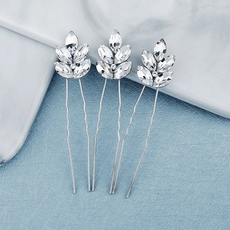 Miallo Bridal Hair Accessories - Top-Rated Rhinestone & Pearl Hair Pins for Brides
