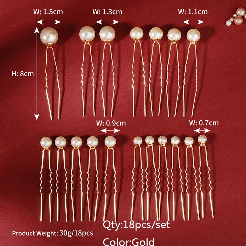 Miallo Bridal Hair Accessories - Top-Rated Rhinestone & Pearl Hair Pins for Brides