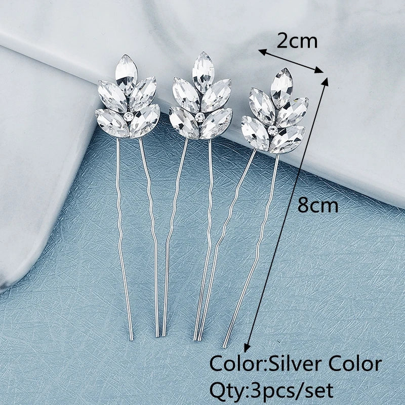 Miallo Bridal Hair Accessories - Top-Rated Rhinestone & Pearl Hair Pins for Brides