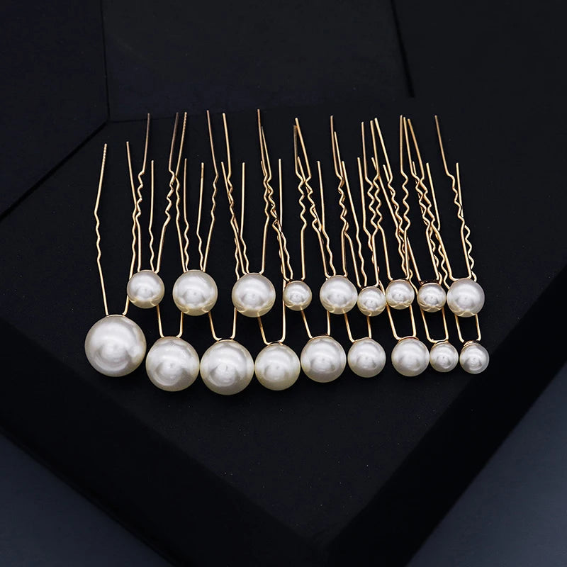 Miallo Bridal Hair Accessories - Top-Rated Rhinestone & Pearl Hair Pins for Brides