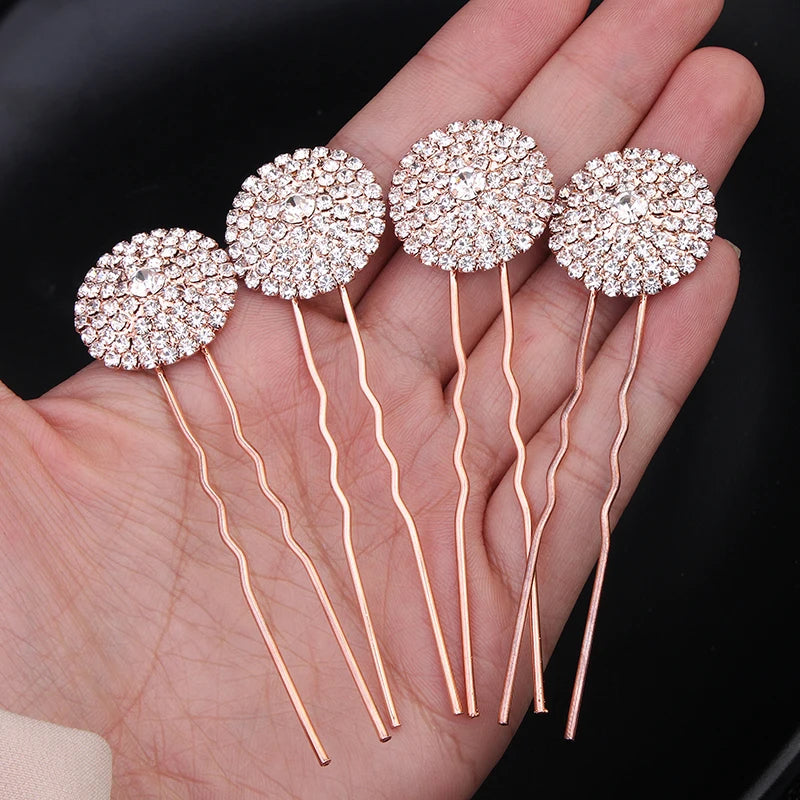 Miallo Bridal Hair Accessories - Top-Rated Rhinestone & Pearl Hair Pins for Brides