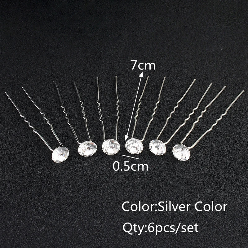 Miallo Bridal Hair Accessories - Top-Rated Rhinestone & Pearl Hair Pins for Brides