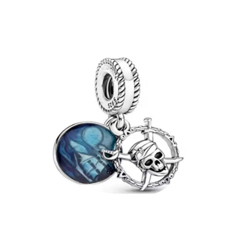 CatDogFish 925 Sterling Silver Dangle Beads for European Bracelets - Top-Rated Jewelry for Women