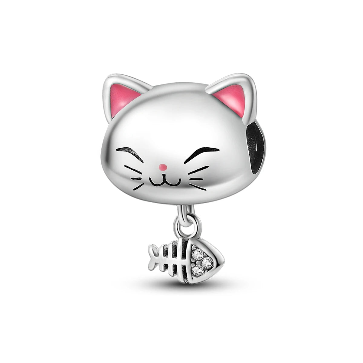 Penguin & Avocado Silver Plated Animal Charms for Bracelets & Necklaces - Top-Rated Favorites