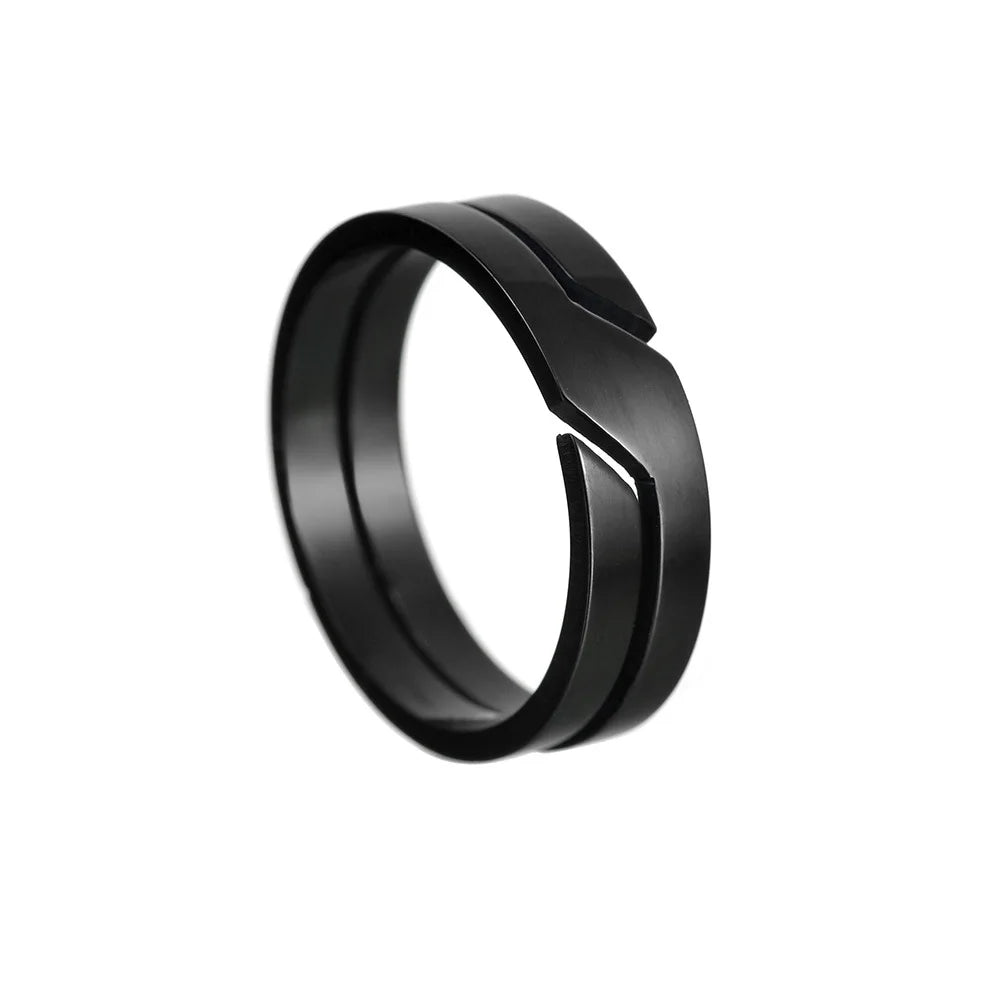 Stainless Steel Couple Ring - Top-Rated, Customer Favorite Jewelry