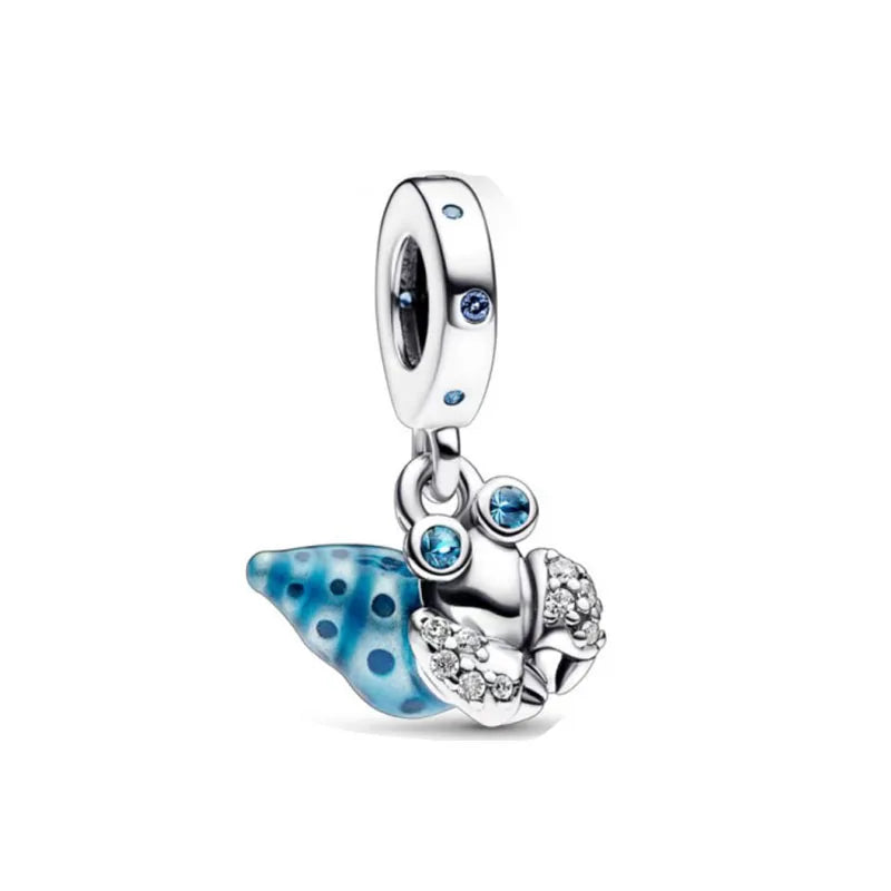 Snowflake Family Cat Mom Dangle Pendant - Top-Rated 925 Sterling Silver Jewelry for Bracelets
