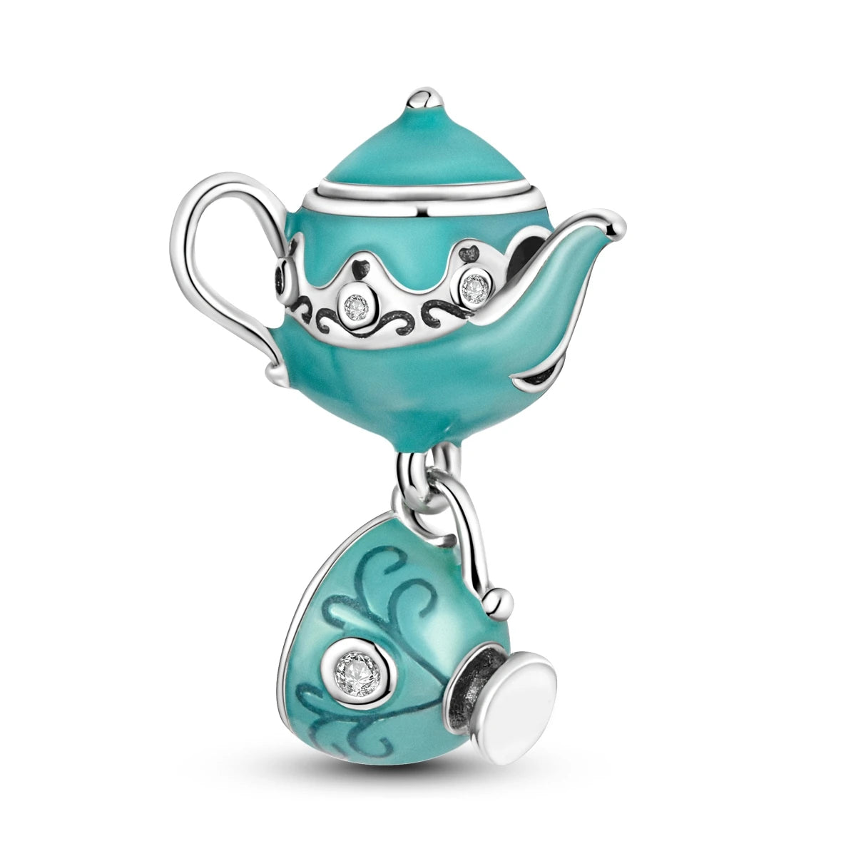 Penguin & Avocado Silver Plated Animal Charms for Bracelets & Necklaces - Top-Rated Favorites