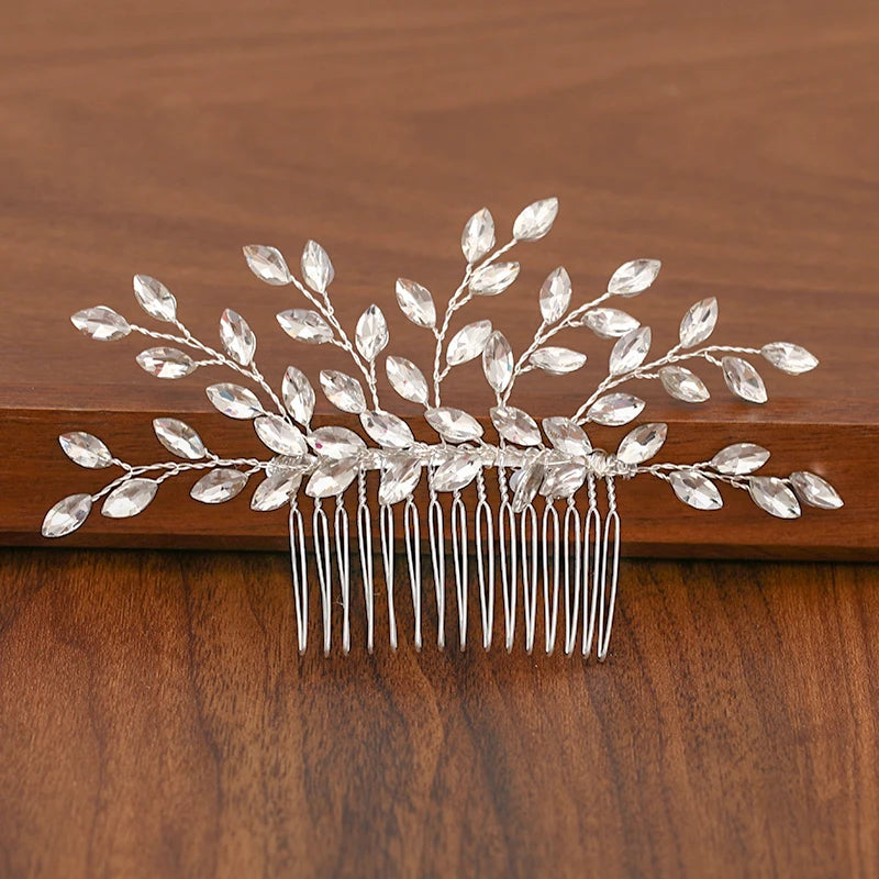 Silver Pearl Rhinestone Bridal Hair Combs - Top-Rated Wedding Hair Accessories for Women