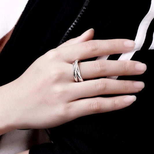 Sterling Silver 925 Women's Wedding Ring - Top-Rated Charm Jewelry Gift