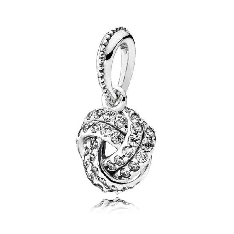 Yinyang Flower Clover Pendant - 925 Silver Amulet for Bracelets - Top-Rated DIY Jewelry Gift