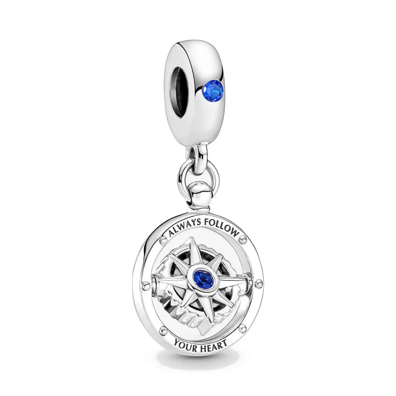 Snowflake Family Cat Mom Dangle Pendant - Top-Rated 925 Sterling Silver Jewelry for Bracelets