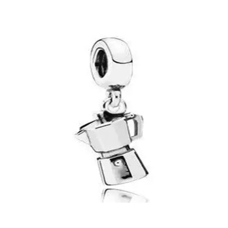 Snowflake Family Cat Mom Dangle Pendant - Top-Rated 925 Sterling Silver Jewelry for Bracelets