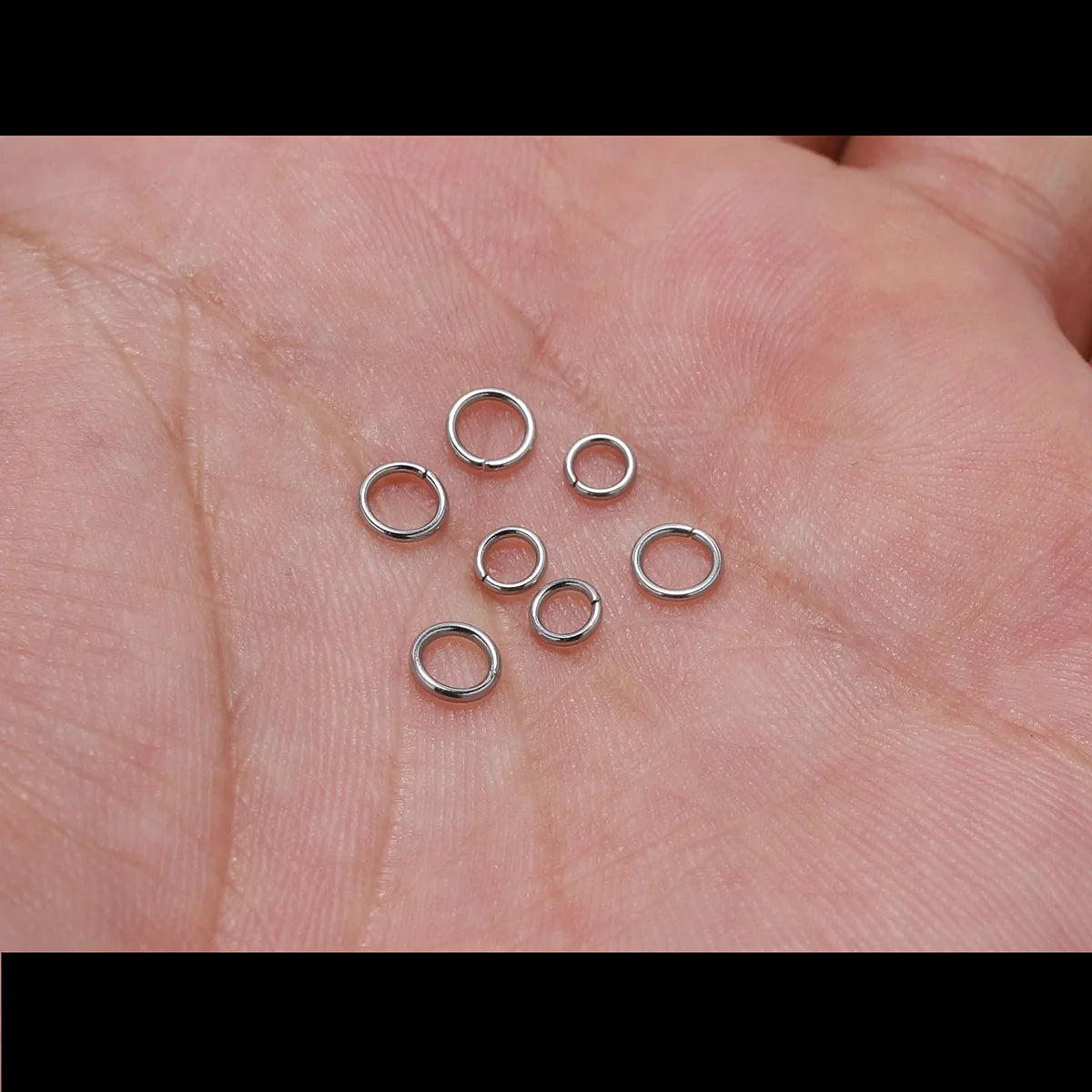 Stainless Steel Jump Rings - 30-200Pcs Open Loops for DIY Jewelry Making