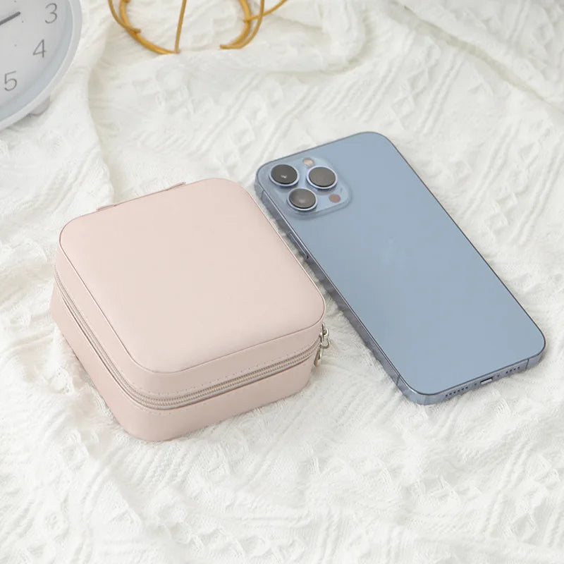 Portable Jewelry Storage Box - Top-Rated Mini Organizer for Travel & Home