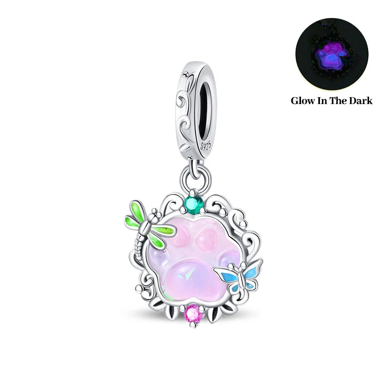 Romantic Pink 925 Silver Charm Bead - Top-Rated DIY Jewelry for 3mm Bracelets