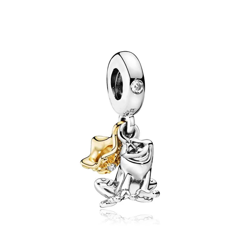 CatDogFish 925 Sterling Silver Dangle Beads for European Bracelets - Top-Rated Jewelry for Women