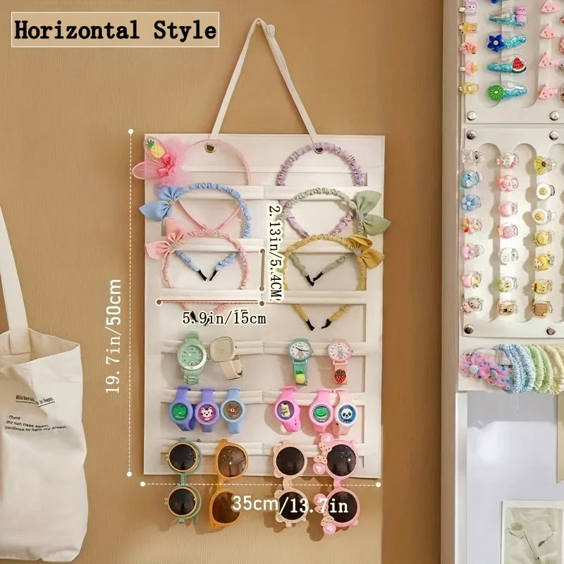 HairJoy Hanging Organizer - Stylish Hair Accessories Storage Solution