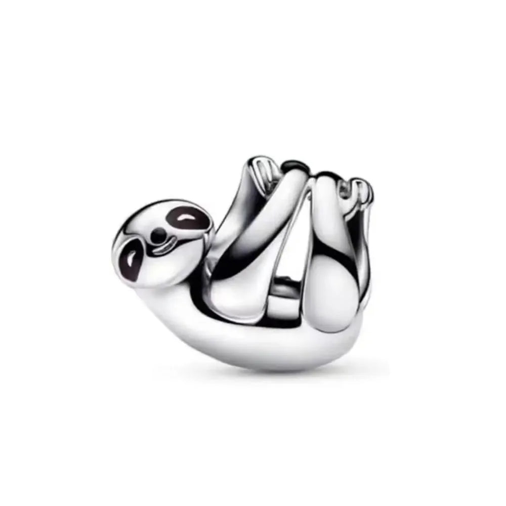 Snowflake Family Cat Mom Dangle Pendant - Top-Rated 925 Sterling Silver Jewelry for Bracelets