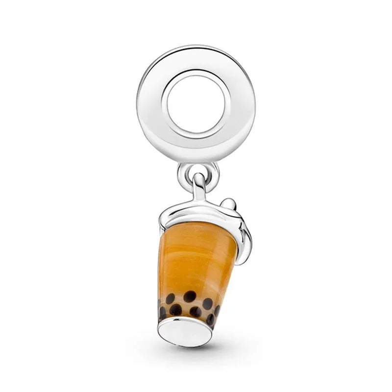 Snowflake Family Cat Mom Dangle Pendant - Top-Rated 925 Sterling Silver Jewelry for Bracelets