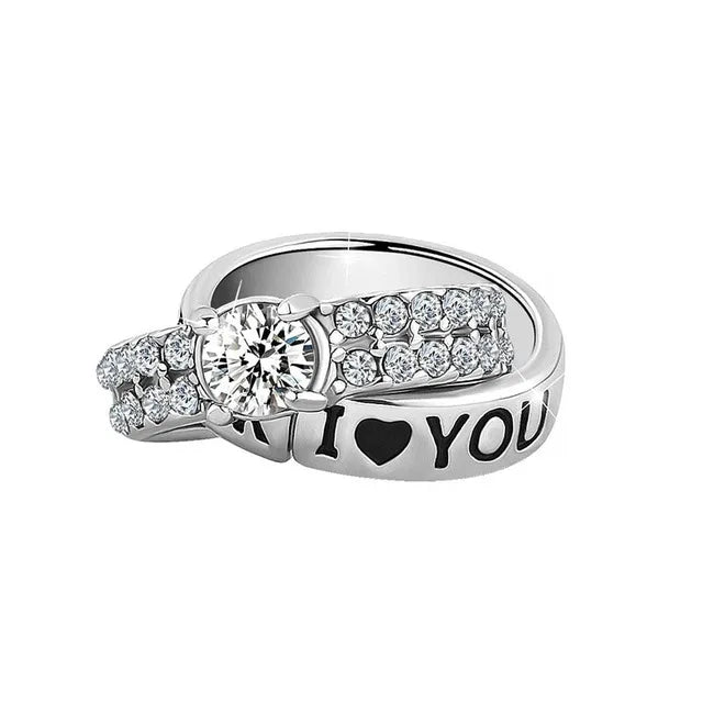 NEW 925 Sterling Silver Love Arrow Double Ring Charm for Original Bracelets - Top-Rated Wedding Anniversary Jewelry