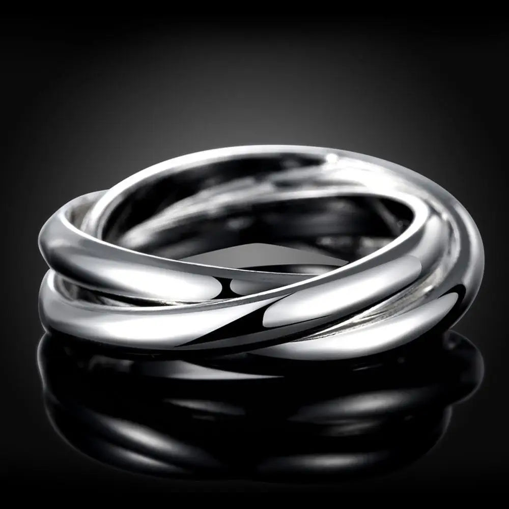 Sterling Silver 925 Women's Wedding Ring - Top-Rated Charm Jewelry Gift