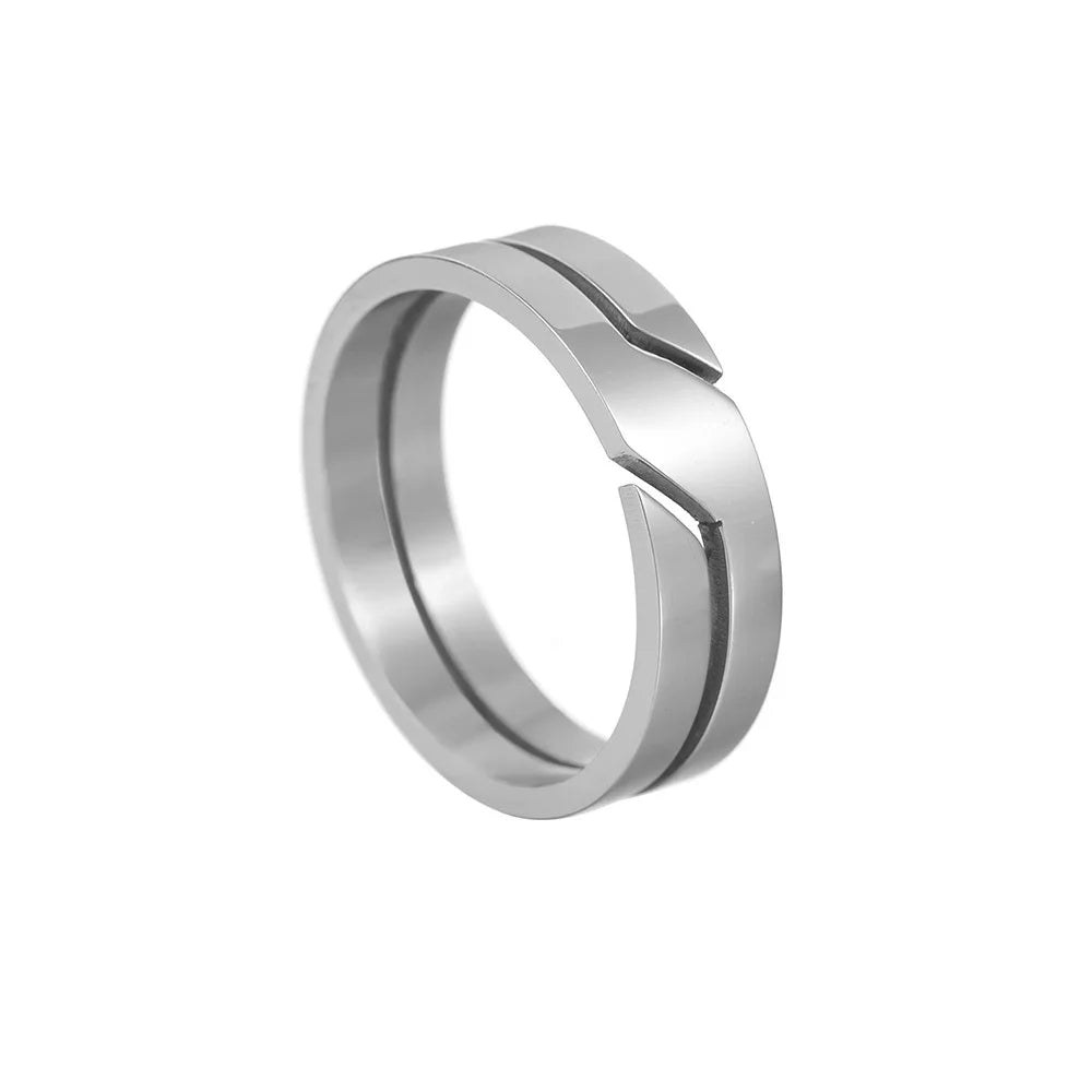 Stainless Steel Couple Ring - Top-Rated, Customer Favorite Jewelry