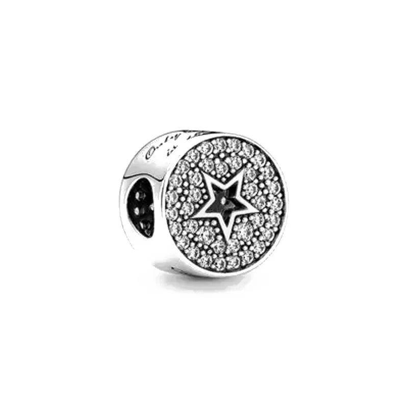 Snowflake Family Cat Mom Dangle Pendant - Top-Rated 925 Sterling Silver Jewelry for Bracelets