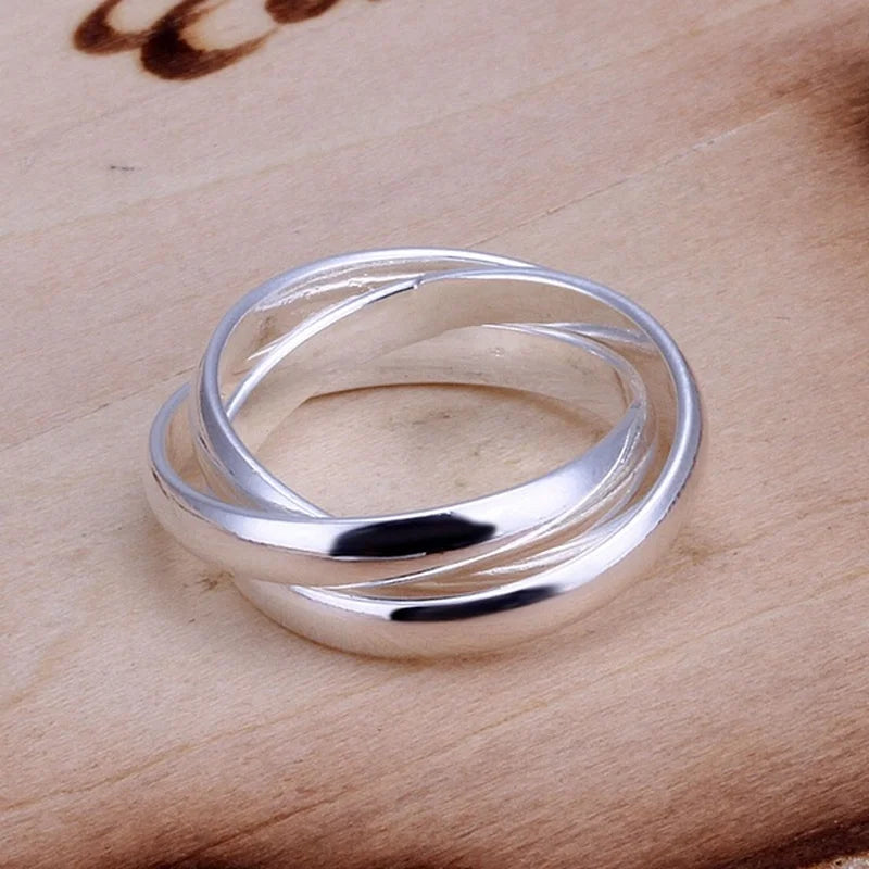 Sterling Silver 925 Women's Wedding Ring - Top-Rated Charm Jewelry Gift