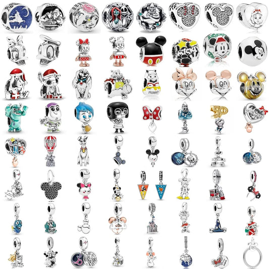 CatDogFish 925 Sterling Silver Dangle Beads for European Bracelets - Top-Rated Jewelry for Women