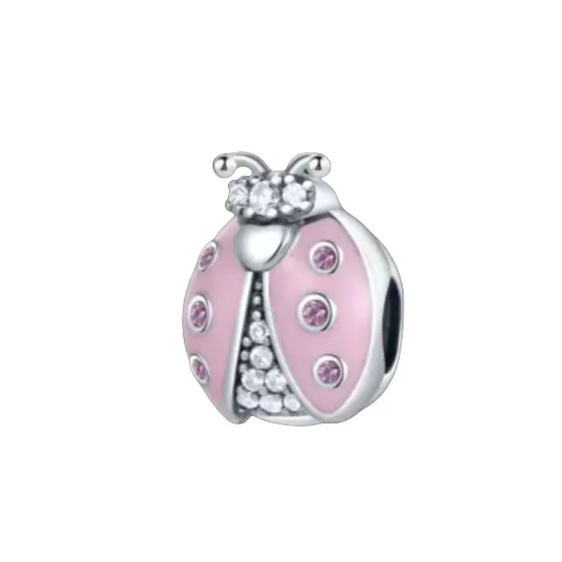 SilverSparkle Animal Skull Pendant - Dazzling DIY Jewelry for Bracelets