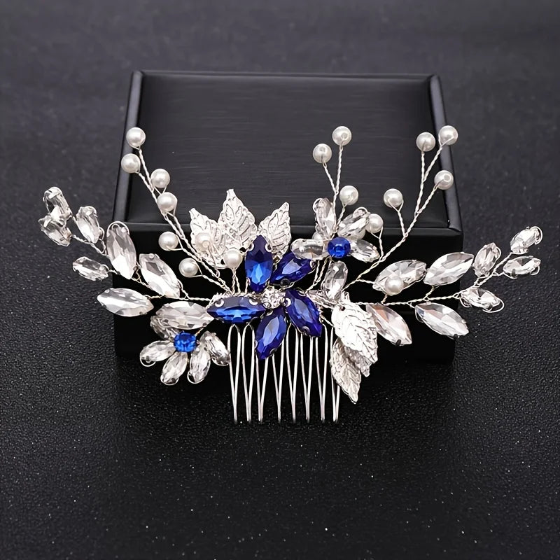 Silver Pearl Rhinestone Bridal Hair Combs - Top-Rated Wedding Hair Accessories for Women