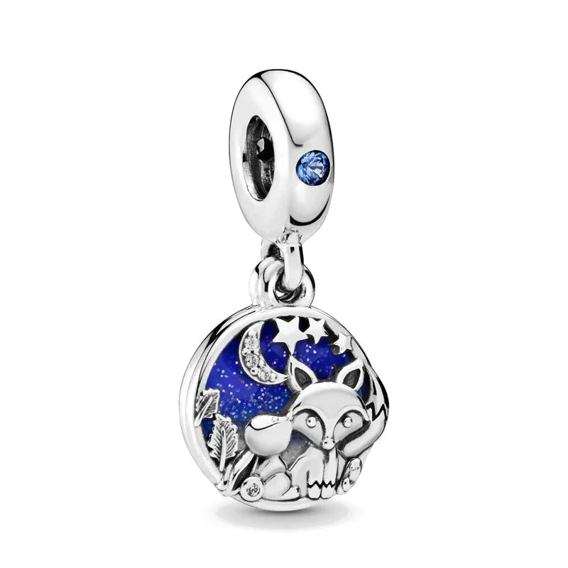 Yinyang Flower Clover Pendant - 925 Silver Amulet for Bracelets - Top-Rated DIY Jewelry Gift