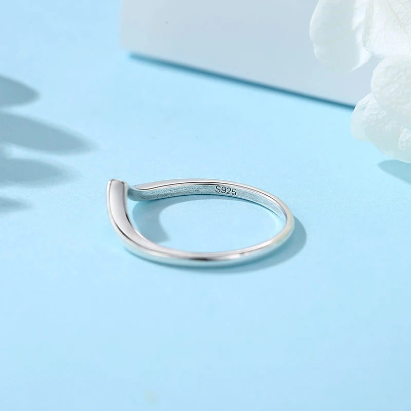 Original 925 Sterling Silver Love Heart Crown Engagement Ring - Rose Gold Luxury Jewelry Gift