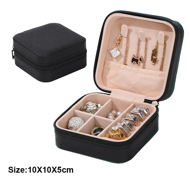 Portable Jewelry Storage Box - Top-Rated Mini Organizer for Travel & Home