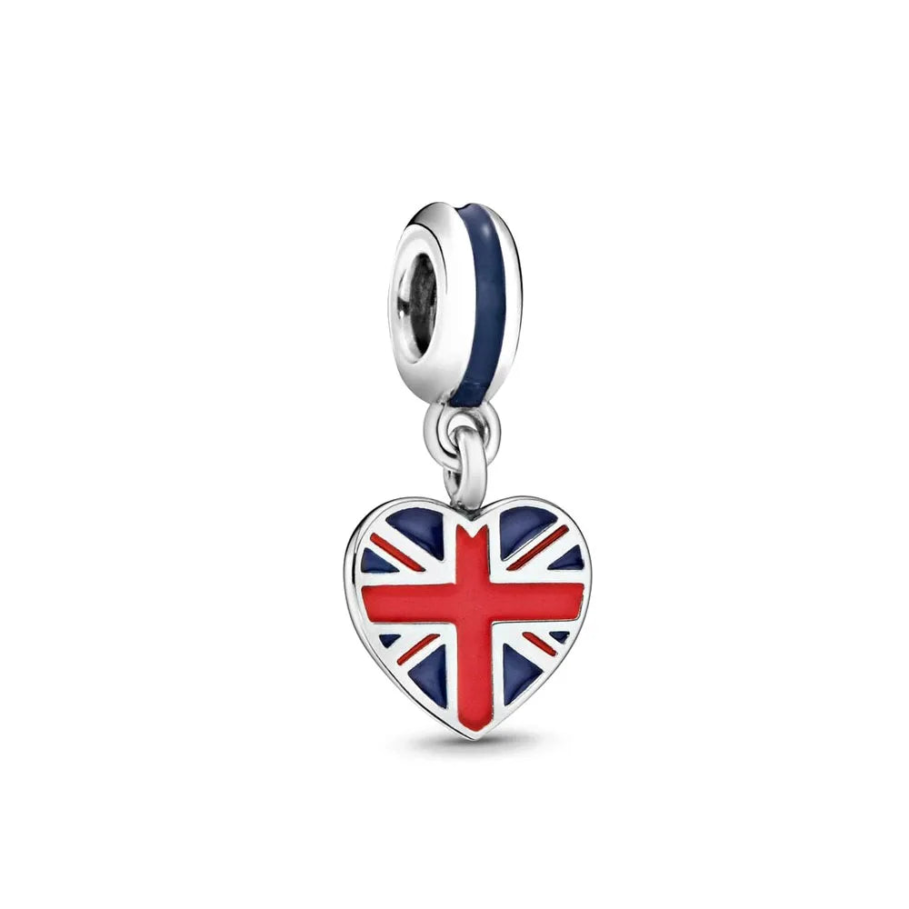 Snowflake Family Cat Mom Dangle Pendant - Top-Rated 925 Sterling Silver Jewelry for Bracelets