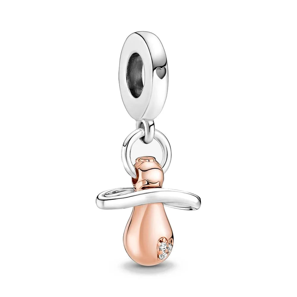 Snowflake Family Cat Mom Dangle Pendant - Top-Rated 925 Sterling Silver Jewelry for Bracelets